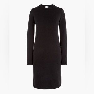 J. Crew Classic Black Long Sleeve Dress